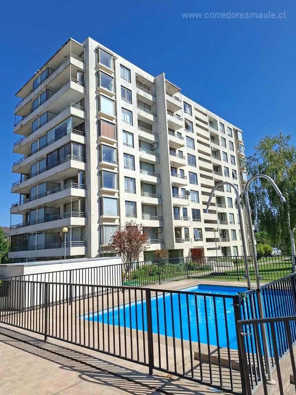 EN VENTA DEPARTAMENTO EDIFICIO TERRAZAS DEL CLARO, TALCA