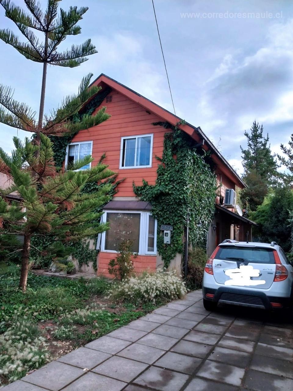 SE VENDE HERMOSA CASA 4D 2B EN VALLES DEL COUNTRY TALCA