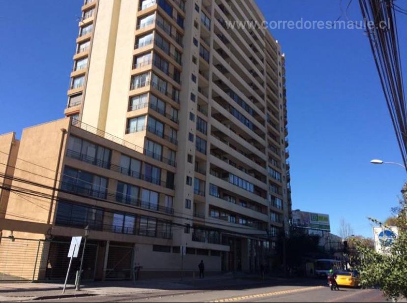 EN VENTA DEPARTAMENTO EN CENTRO DE TALCA  EDIFICIO AMALFI 2 DORMITORIOS 2 BAÑOS -NO AMOBLADO-